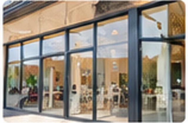 Vitrine de magasin